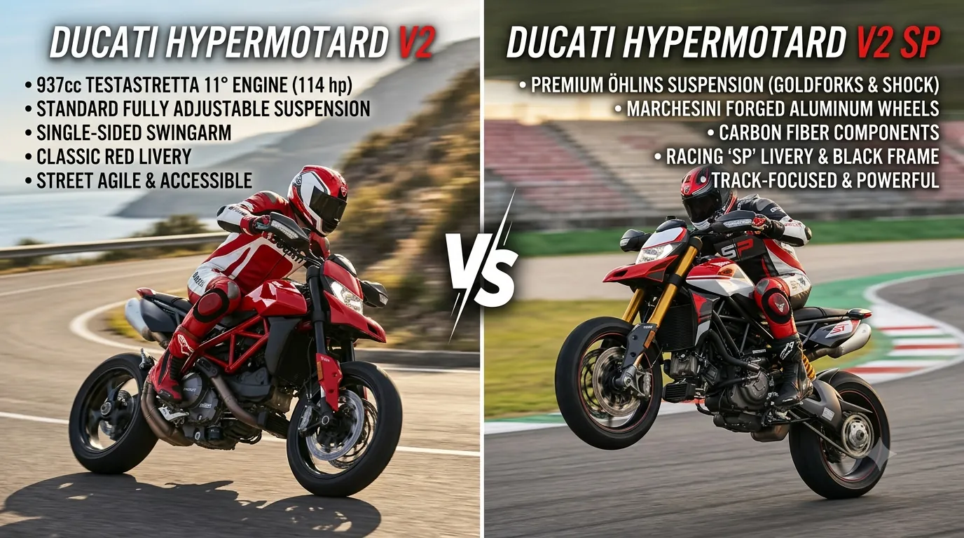 Ducati Hypermotard V2 vs V2 SP: Which One Should You Buy? — illustrative featured image