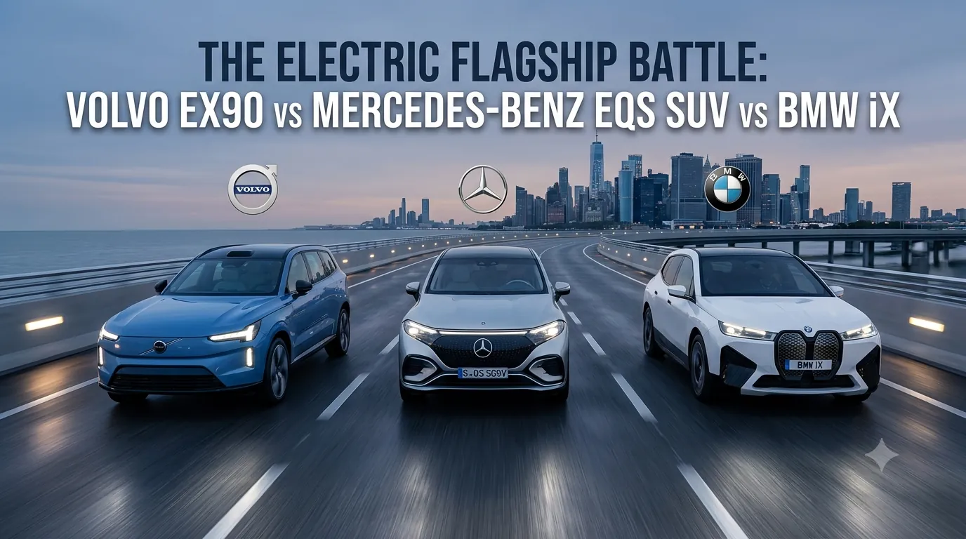 Volvo EX90 vs Mercedes EQS SUV vs BMW iX: Luxury EV Buyer's Guide — illustrative featured image